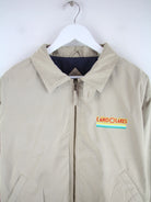 Vintage Leichte Jacke Beige M – Detailansicht Vorderseite
