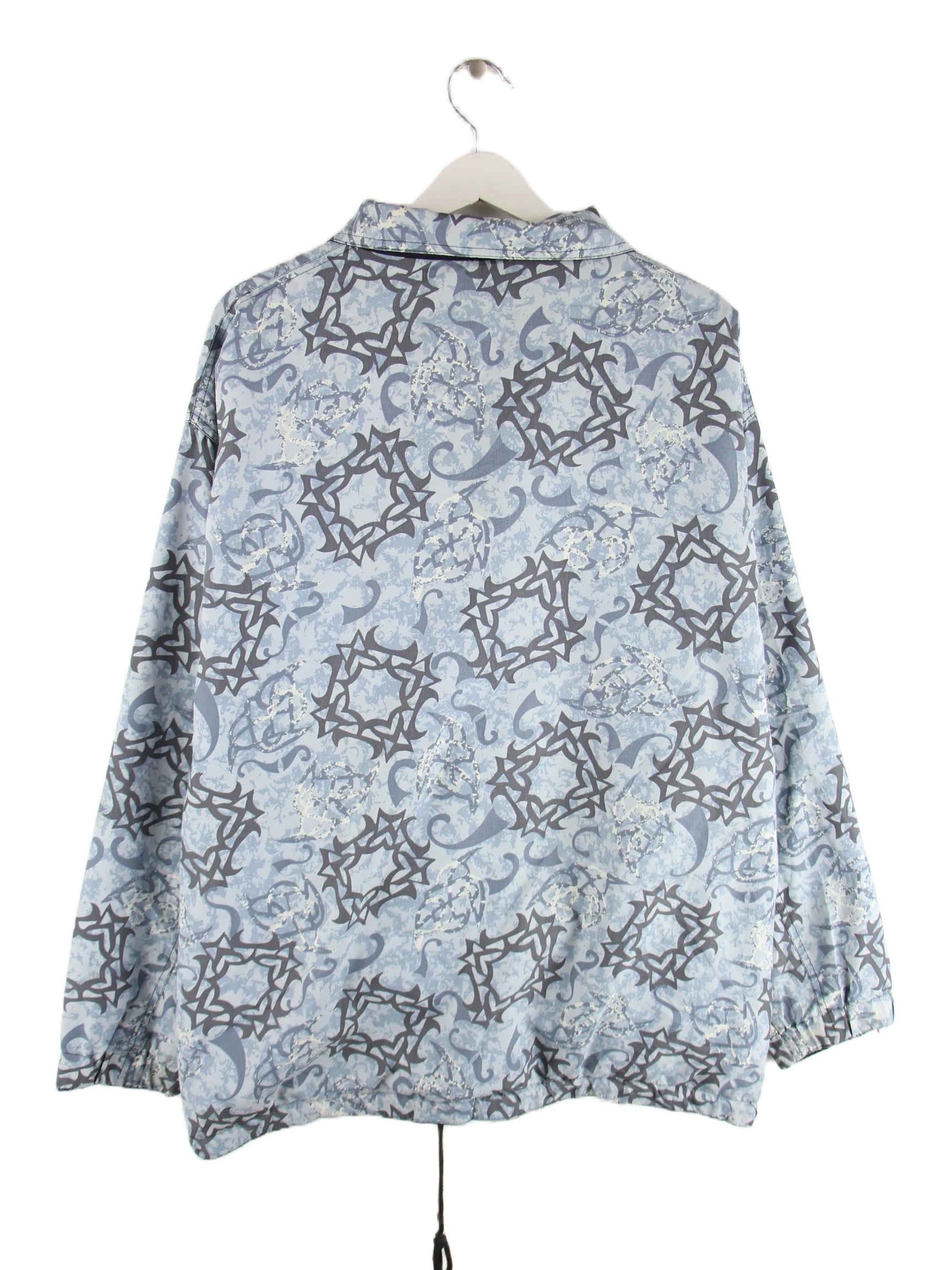Vintage Leichte Jacke Blau XL – Rückseite