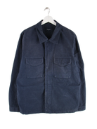 Vintage Leichte Jacke Blau XL – Vorderseite