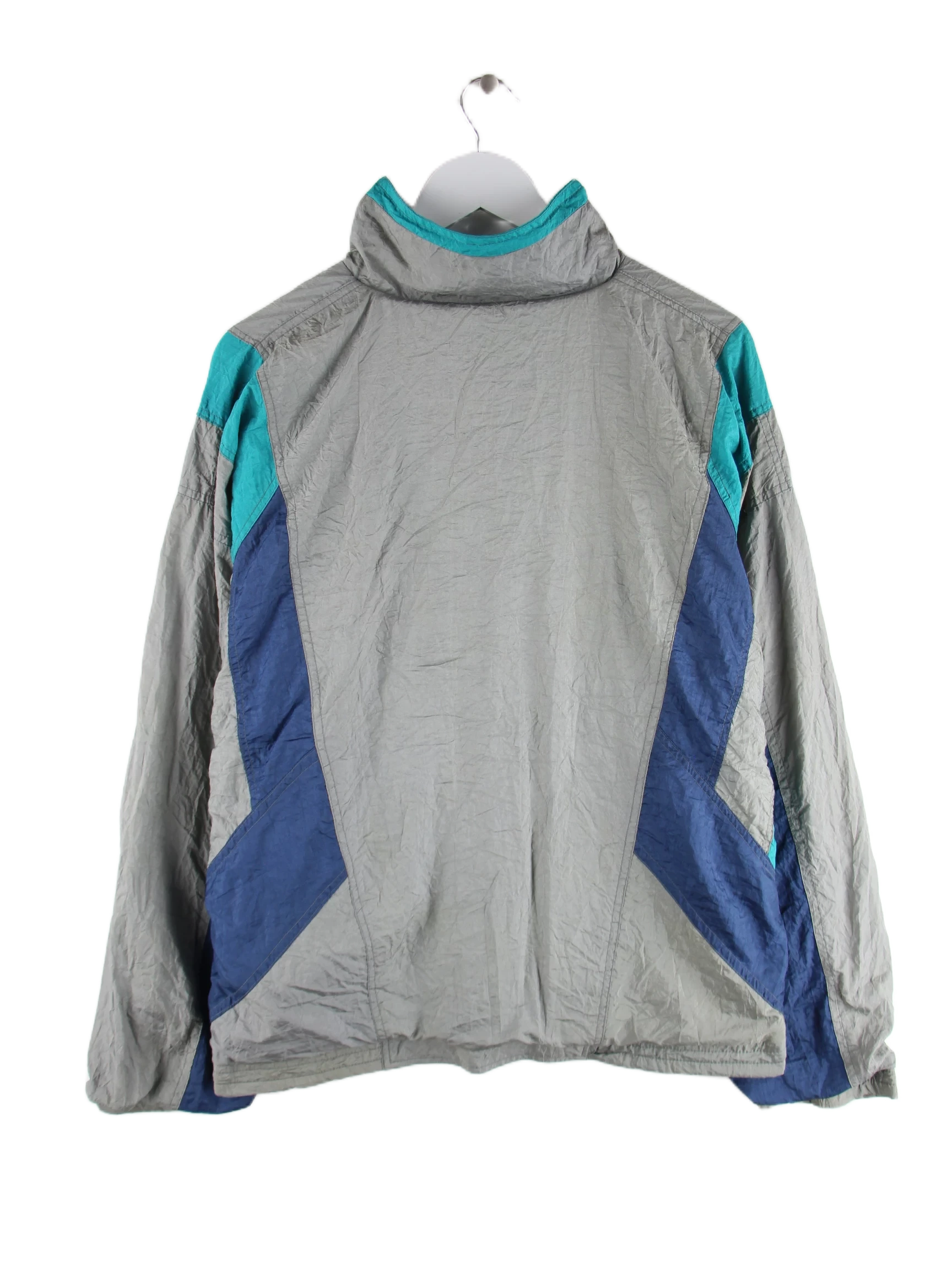 Vintage Leichte Jacke Grau M – Rückseite