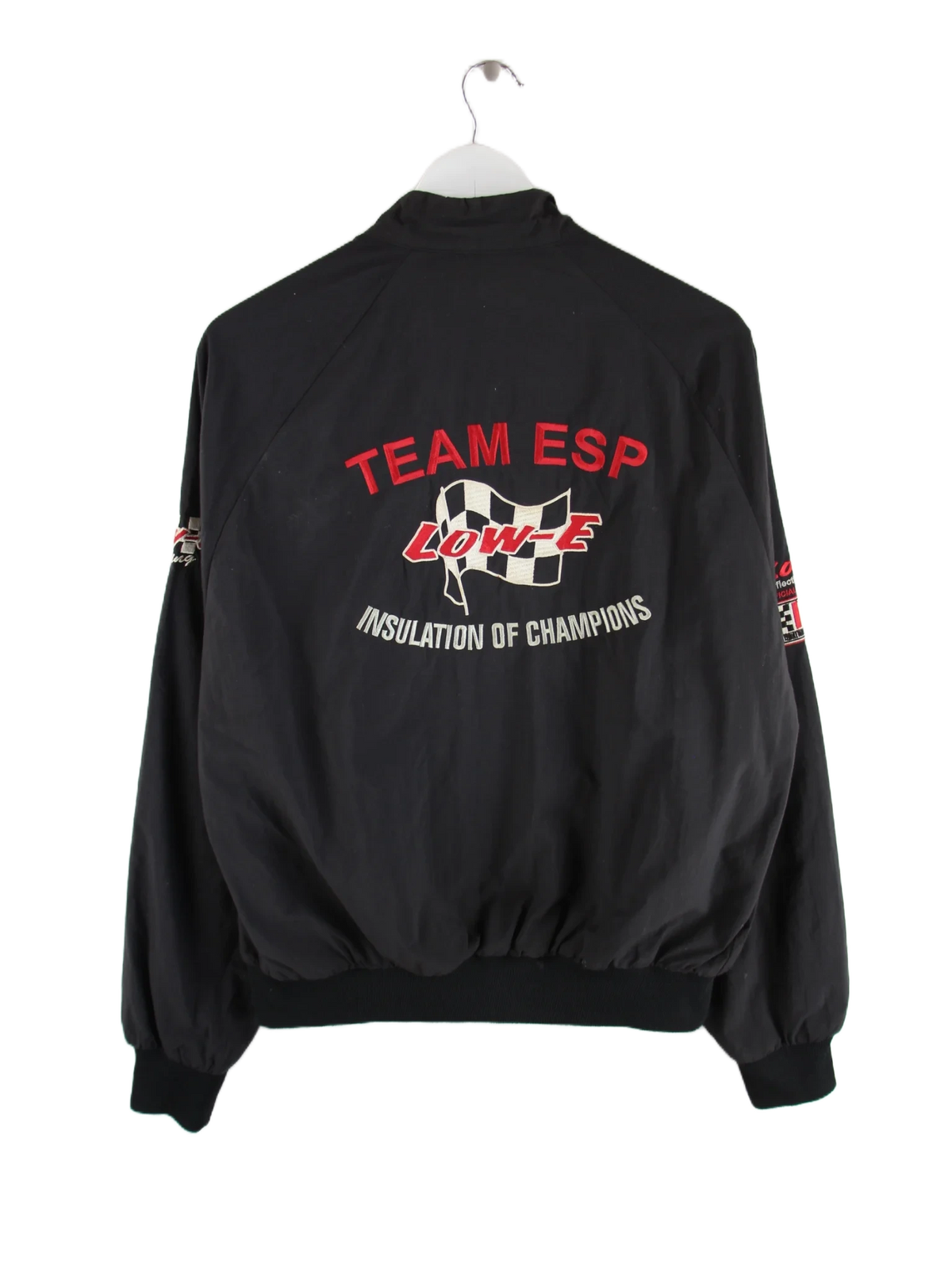 Vintage Leichte Jacke Schwarz L – Rückseite