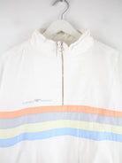 Vintage Leichte Jacke Weiß 3XL – Detailansicht Vorderseite