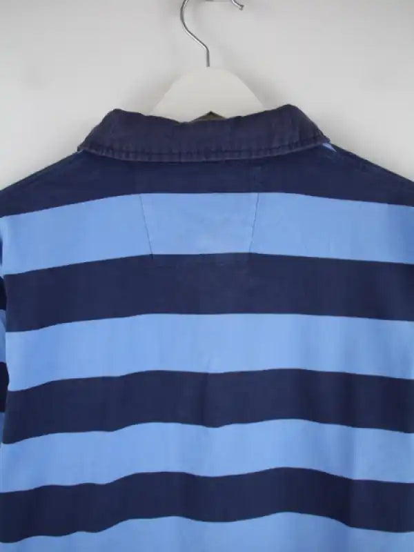 Vintage Polo Blau L – Detailbild 2