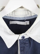 Vintage Polo Blau S – Etikett