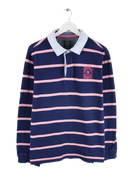 Vintage Polo Blau XL – Vorderseite