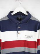 Vintage Polo Mehrfarbig XL – Detailansicht Vorderseite