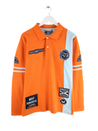 Vintage Polo Orange XL – Vorderseite