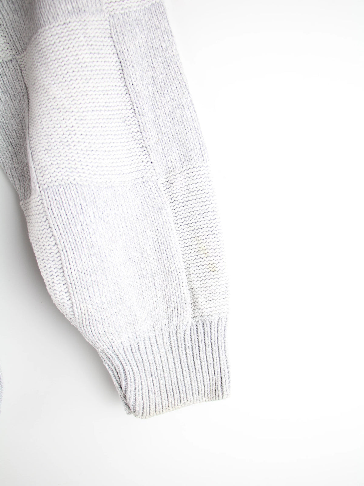 Vintage Pullover Grau M – Detailbild 1