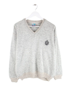 Vintage Pullover Grau L – Vorderseite