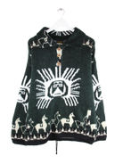 Vintage Pullover Grün 3XL – Vorderseite