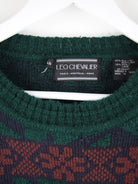 Vintage Pullover Grün L – Etikett