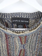 Vintage Pullover Mehrfarbig L – Etikett