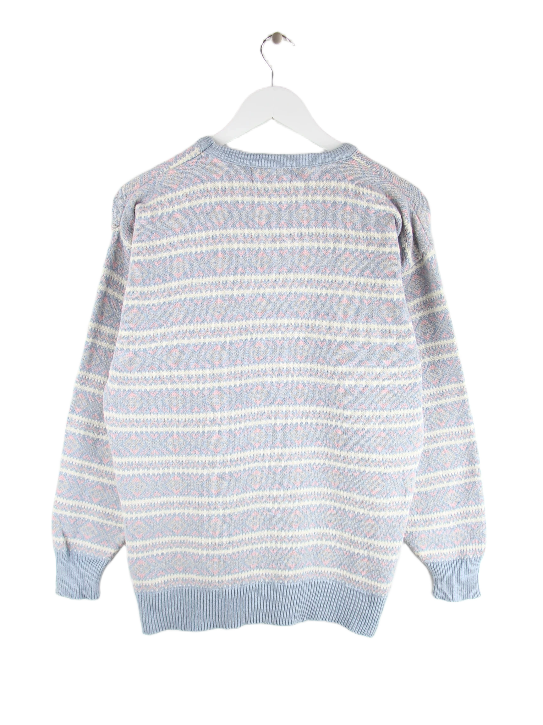 Vintage Pullover Mehrfarbig L – Rückseite