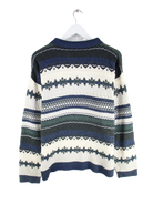 Vintage Pullover Mehrfarbig XL – Rückseite