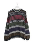 Vintage Pullover Mehrfarbig XL – Vorderseite