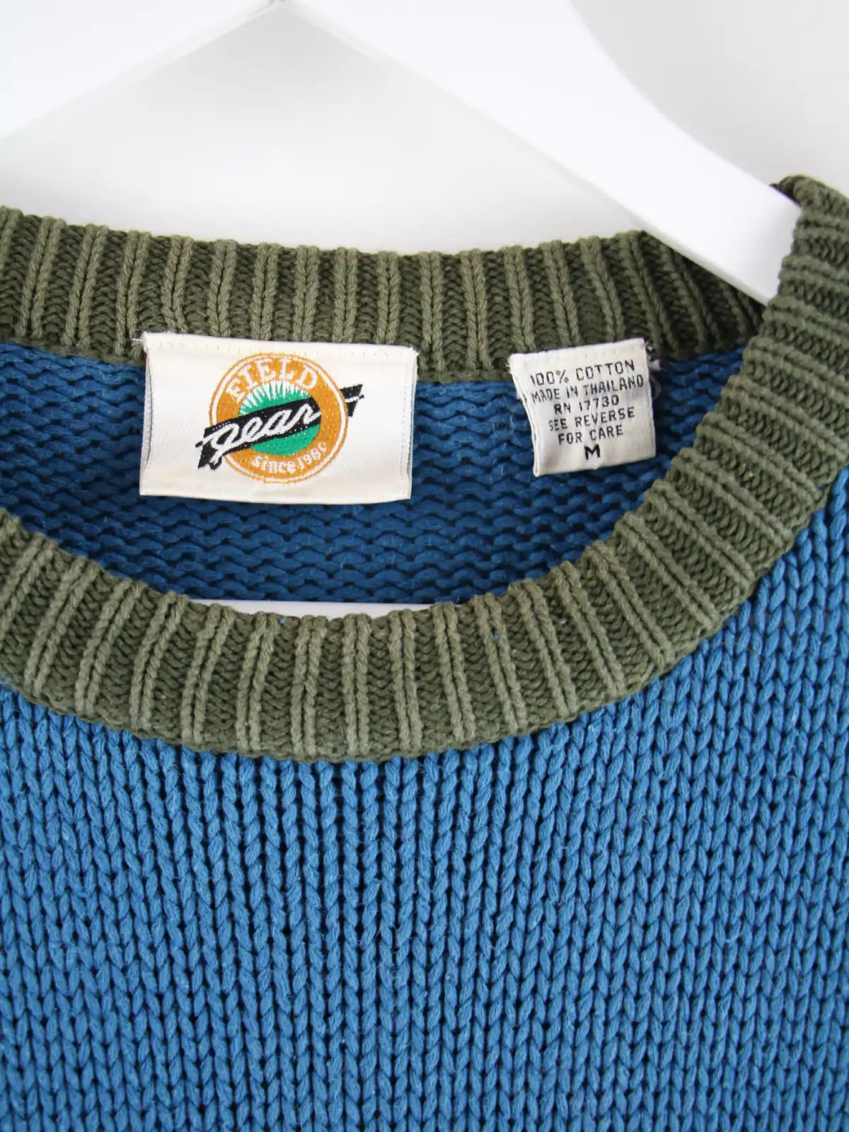 Vintage Pullover Mehrfarbig M – Detailbild 2
