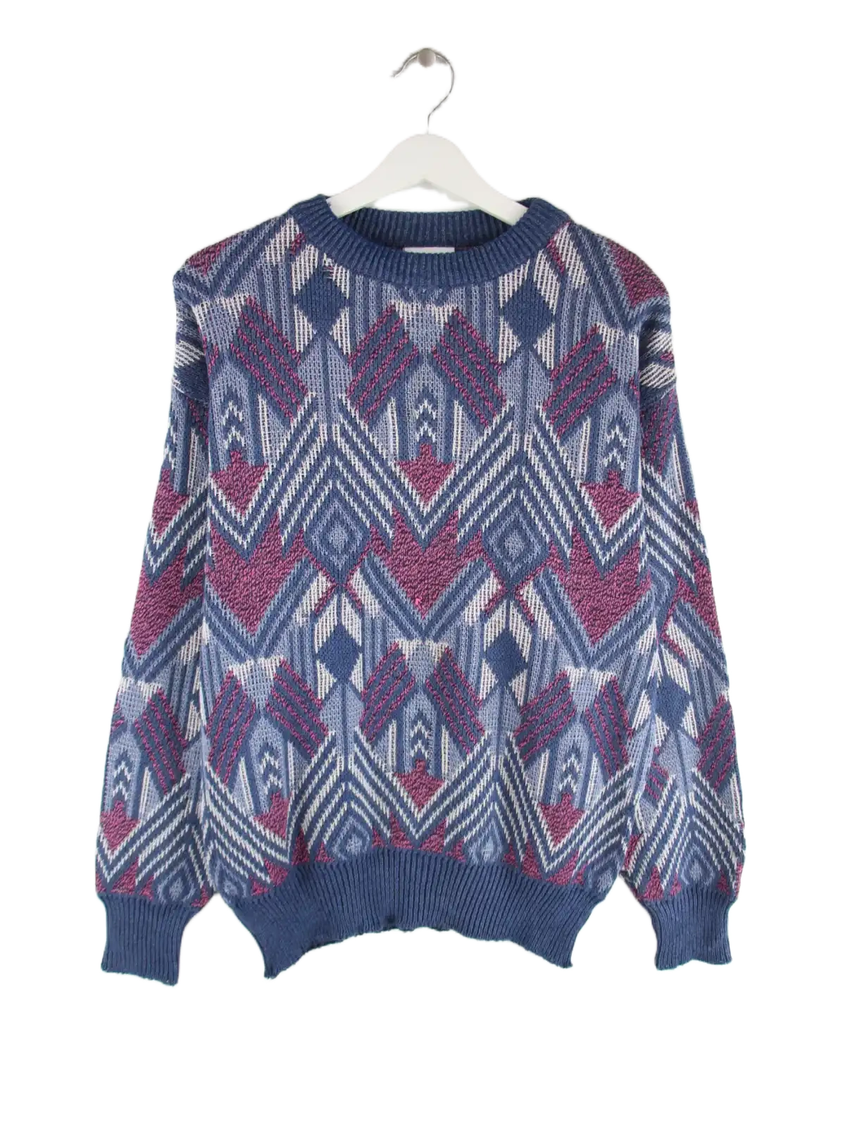 Vintage Pullover Mehrfarbig L – Vorderseite