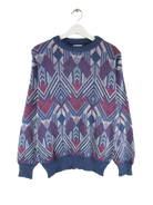 Vintage Pullover Mehrfarbig L – Vorderseite
