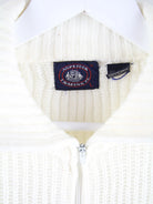 Vintage Pullover Weiß L – Etikett