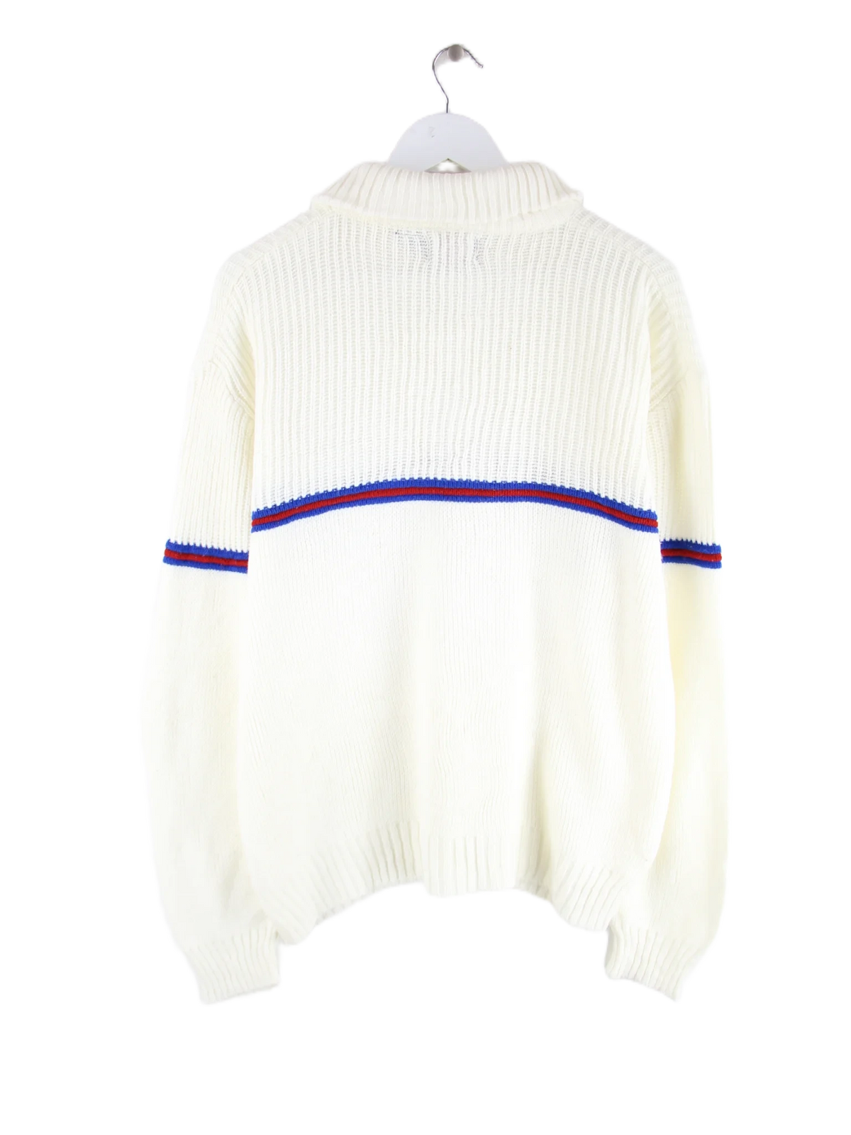 Vintage Pullover Weiß L – Rückseite