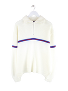 Vintage Pullover Weiß L – Vorderseite