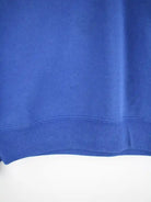 Vintage Sweater Blau L – Etikett