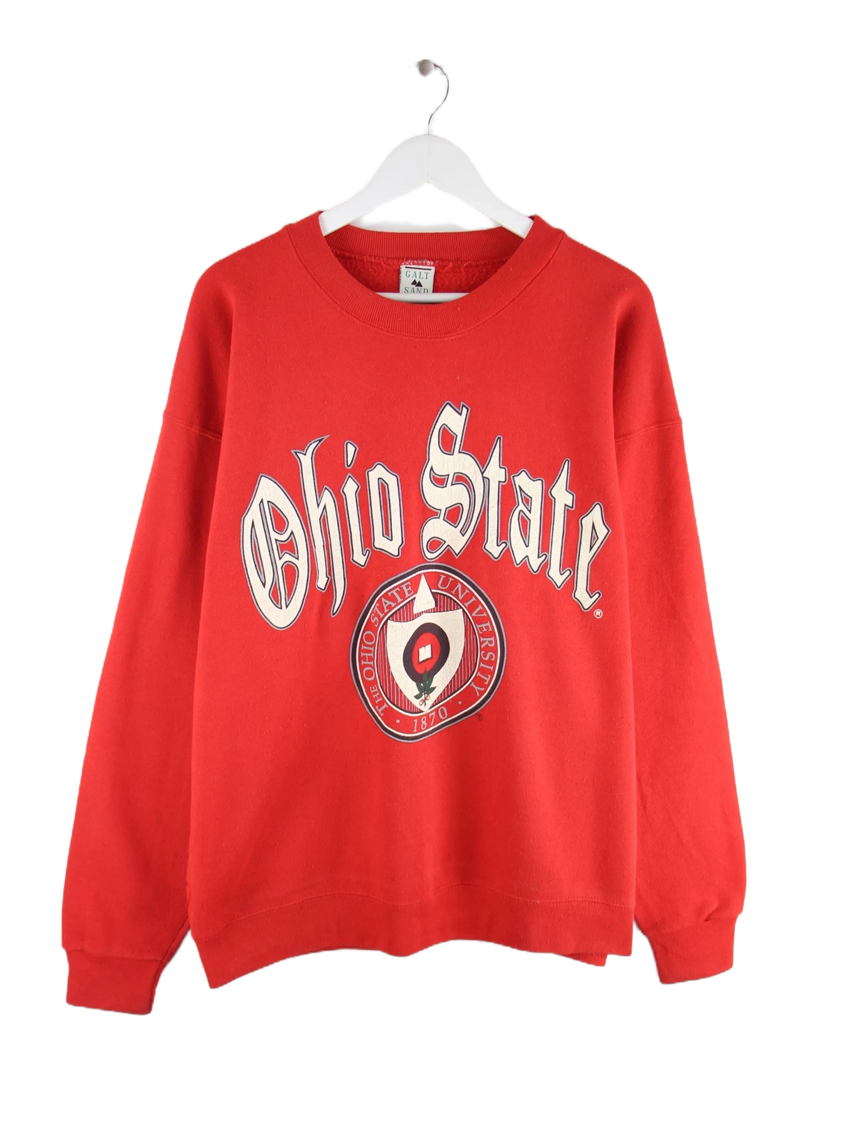 Vintage Sweater Rot XL – Vorderseite