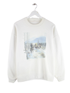 Vintage Sweater Weiß XL – Vorderseite