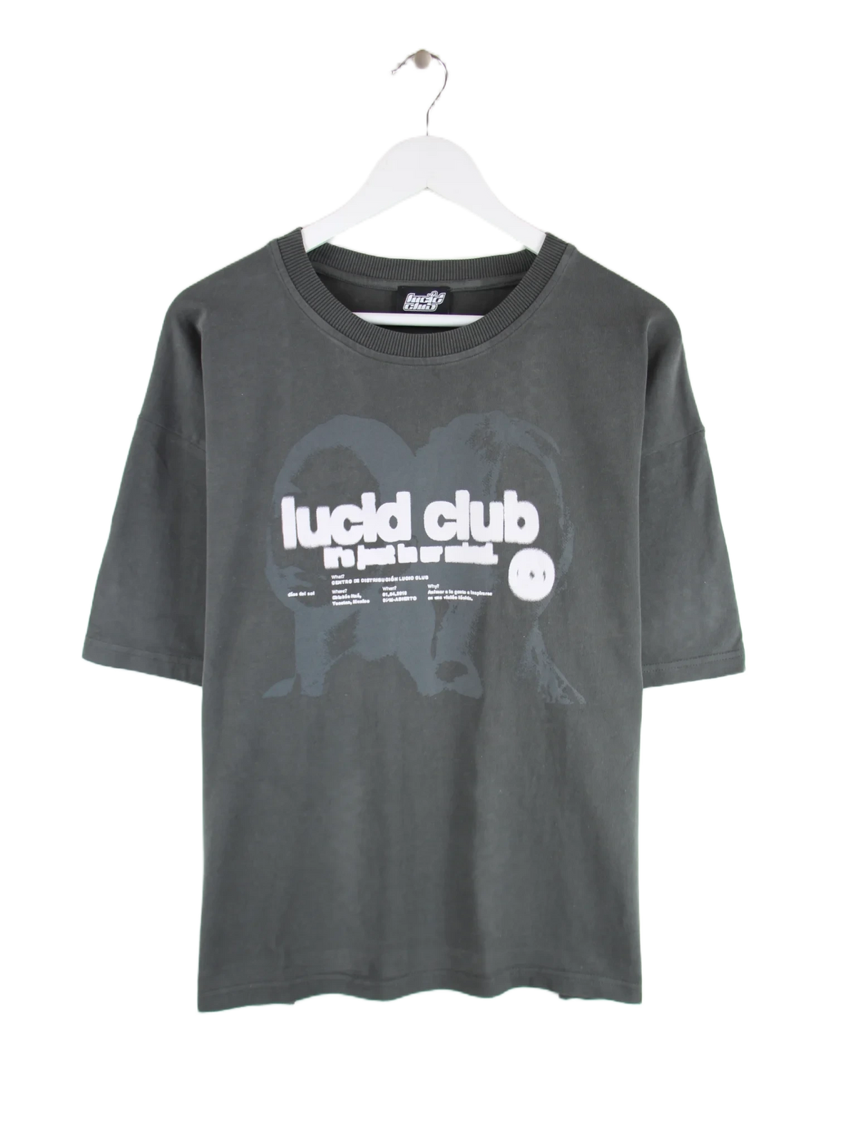 Vintage T-Shirt Grau XL – Vorderseite
