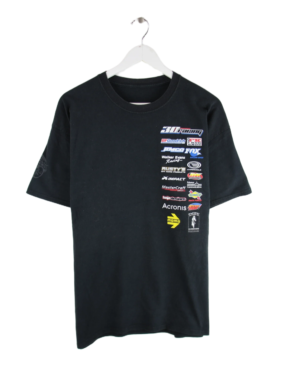 Vintage T-Shirt Schwarz L – Vorderseite