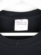 Vintage T-Shirt Schwarz XL – Etikett