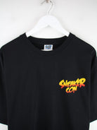 Vintage T-Shirt Schwarz XXL – Detailansicht Vorderseite