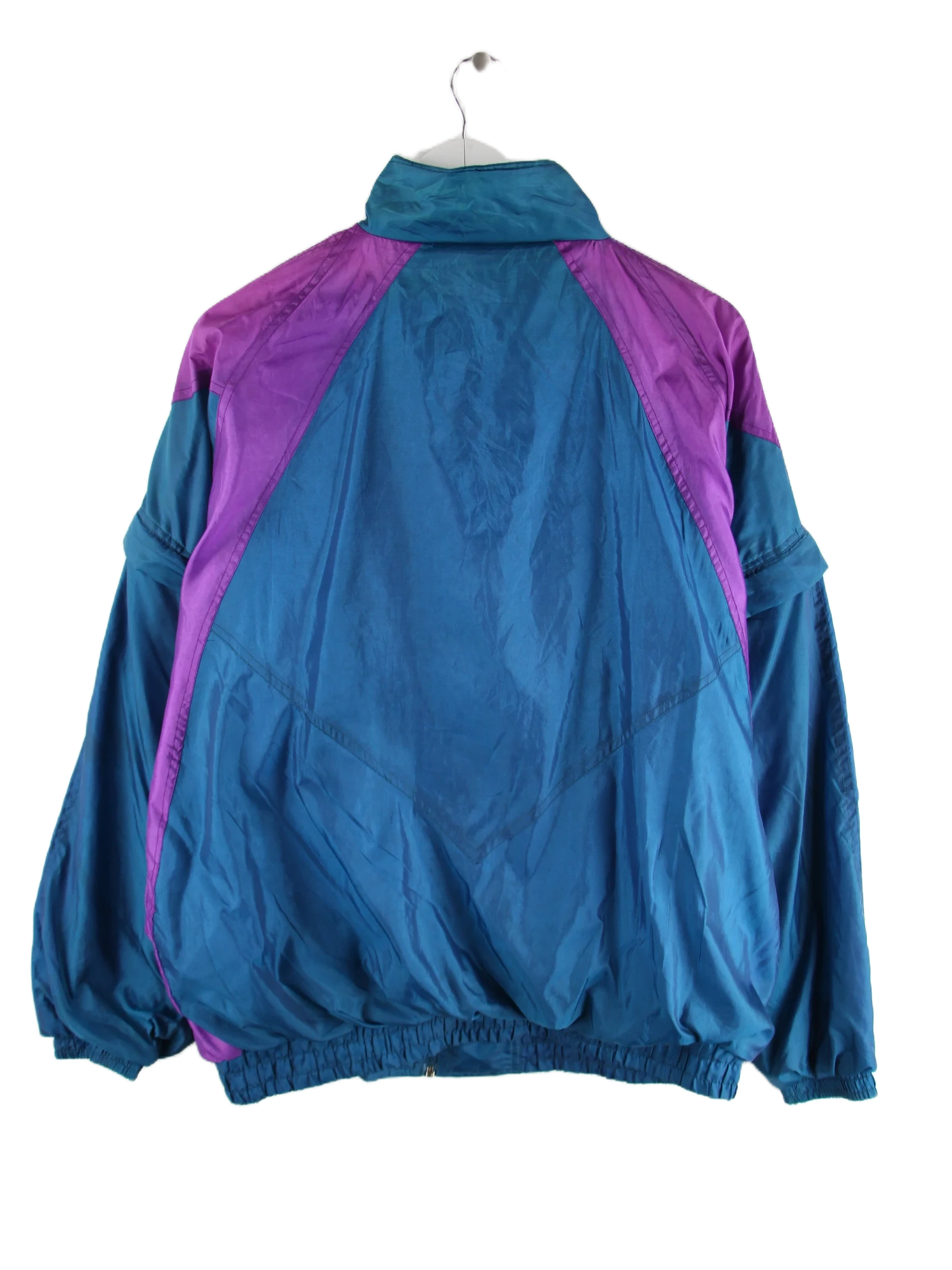 Vintage Trainingsjacke Mehrfarbig XL – Rückseite