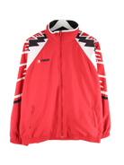 Vintage Trainingsjacke Rot M – Vorderseite