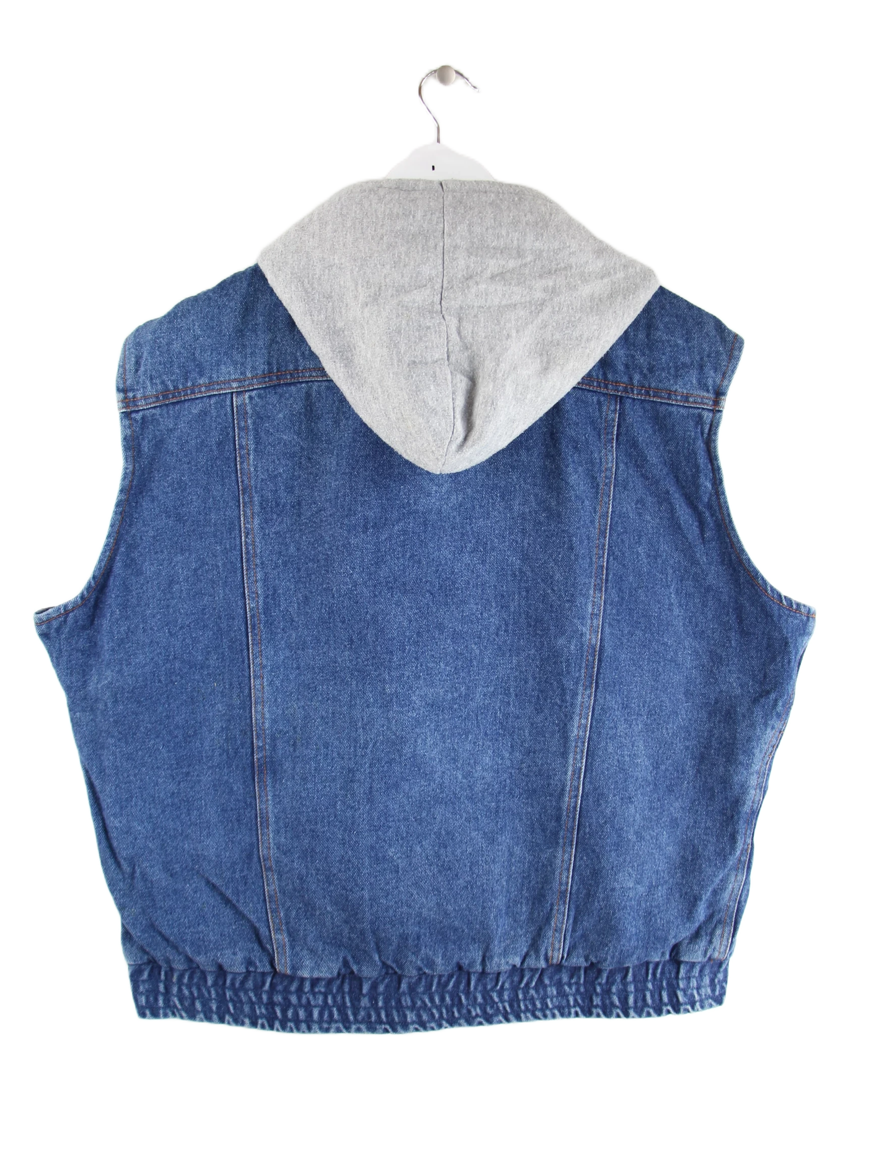 Vintage Weste Blau XL – Rückseite