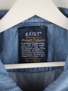 Vintage Weste Blau XXL – Etikett