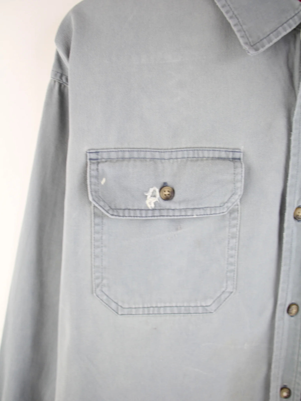 Wrangler Freizeit Hemd Blau XXL – Detailbild 2