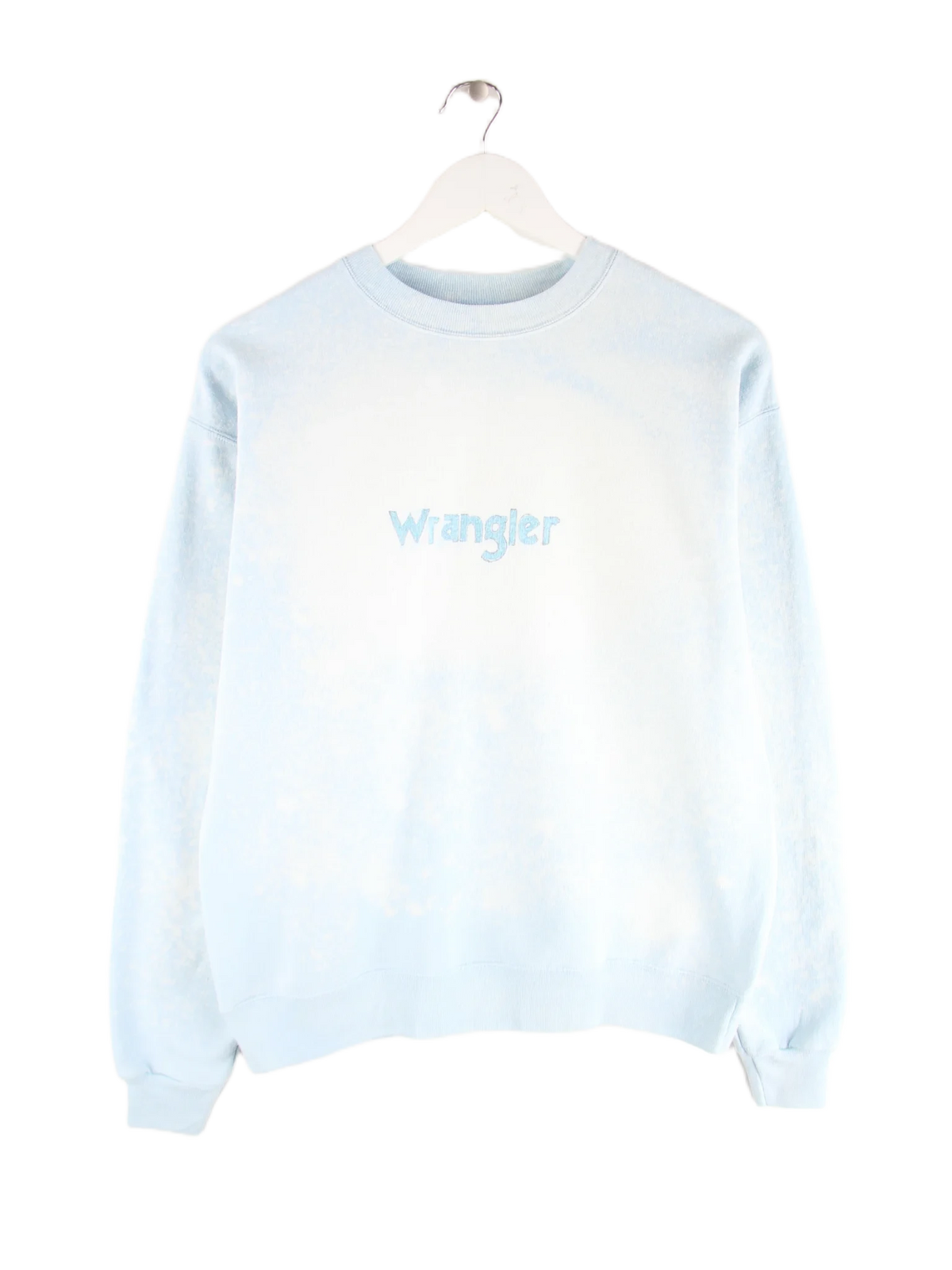 Wrangler Sweater Blau L – Vorderseite