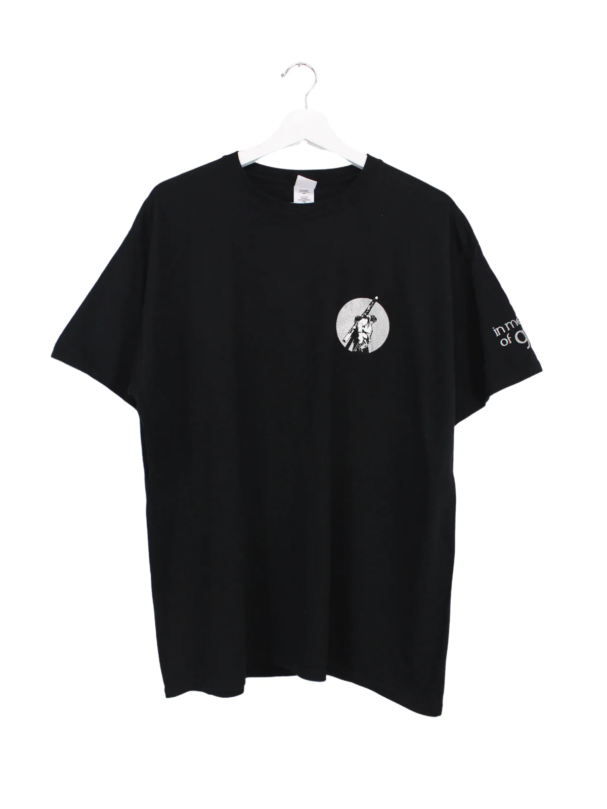 Print T-Shirt Schwarz XL