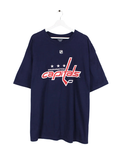 Reebok Washington Capitals T-Shirt Blau XXL