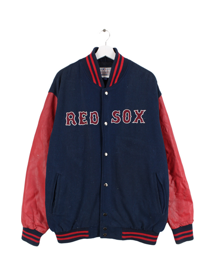 Red Sox College Jacke Blau / Rot XL