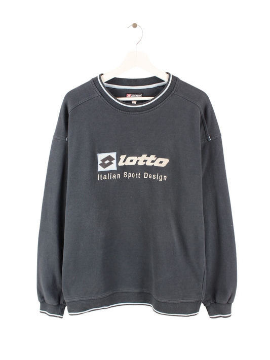 Lotto Embroidered Sweater Grau L