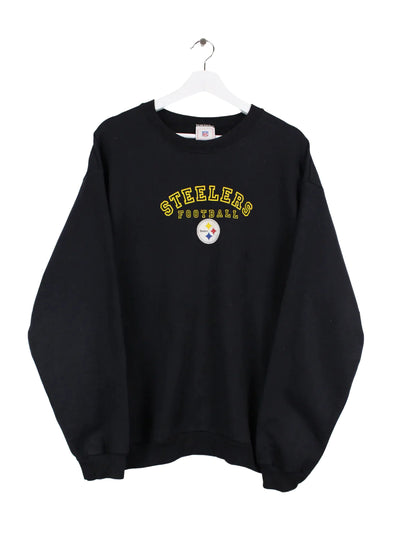 NFL Steelers Print Sweater Schwarz M