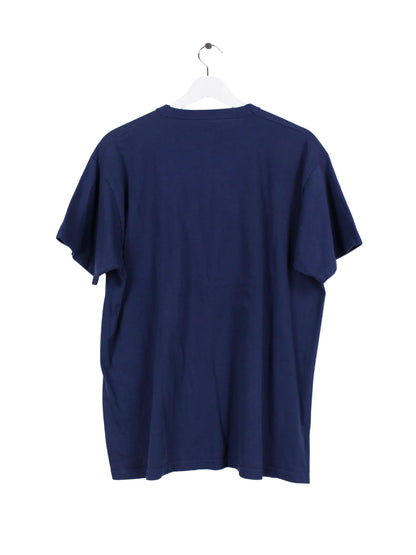 Fruit of the Loom Finland Print T-Shirt Blau L