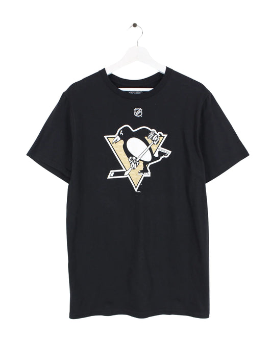 NHL Pittsburgh Penguins Crosby 87 T-Shirt Schwarz M