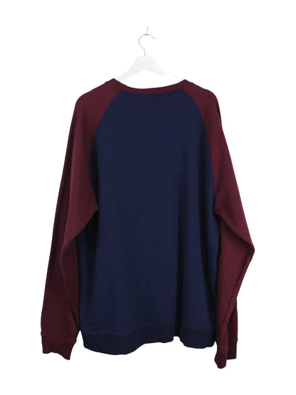 IZOD Sweater Blau / Rot XXL