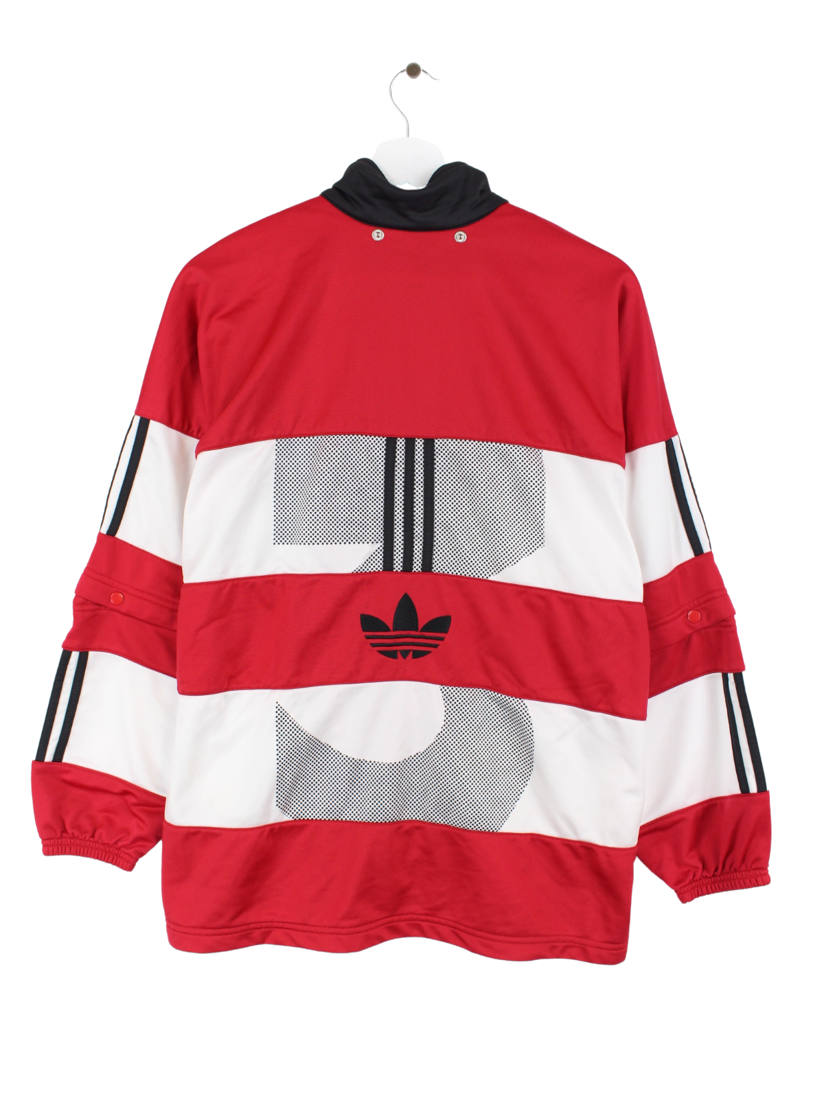 Adidas 90s Training Jacket Red White M Peeces