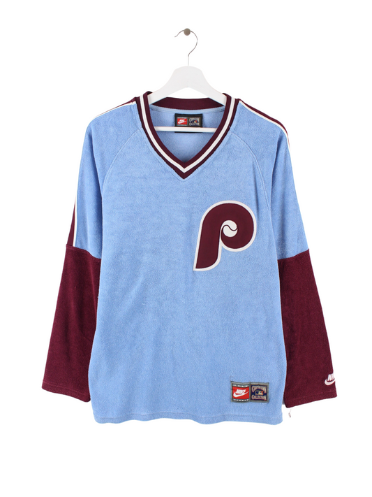 Nike x Cooperstown Collection Philadelphia Phillies Sweater Blau S