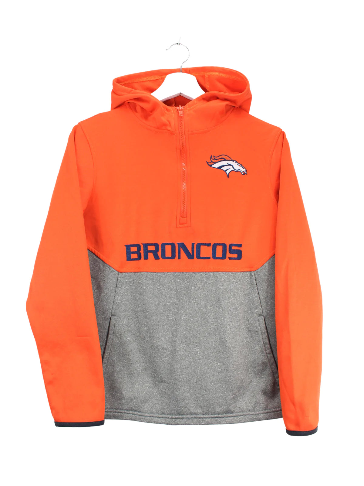 NFL Denver Broncos Windbreaker Orange / Grau XS