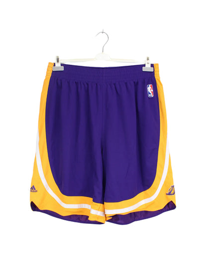 Adidas hot sale lakers shorts